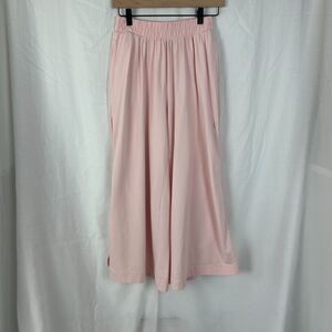 Free People FP Movement Hot Shot Slit Wide Leg Pants Womens XS Bleached Coral